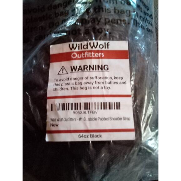 WildWolf Outfitters Insulated 64 &40oz Water Bottle Holder Padded Shoulder Strap - Picture 3 of 11